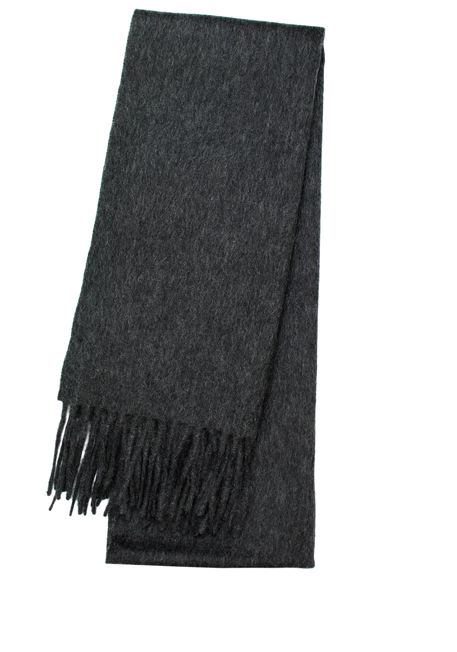 DARK GREY CASHMERE SCARF halsdukar Campaigns