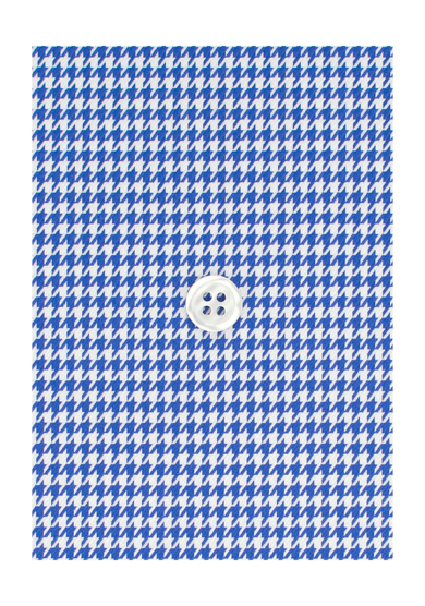 BLUE DOGTOOTH TWILL