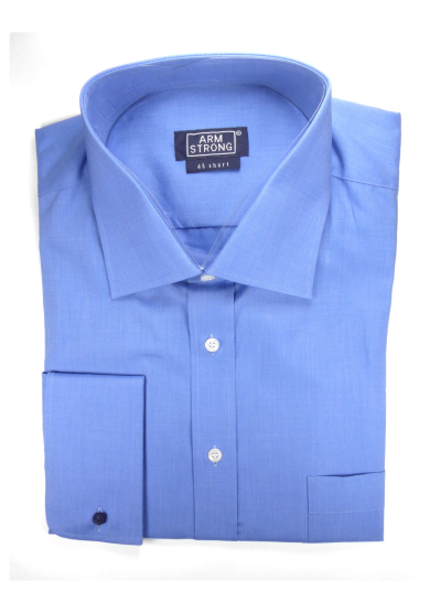 BLUE POPLIN
