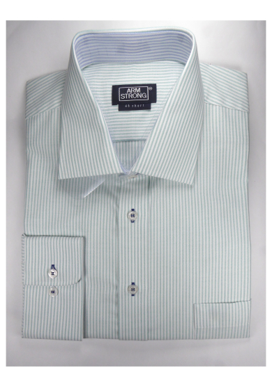 GREEN STRIPE OXFORD
