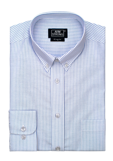 BLUE STRIPE OXFORD