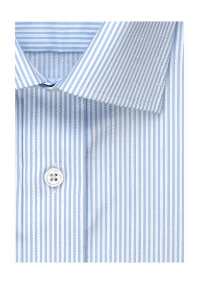 LIGHT BLUE STRIPE TWILL