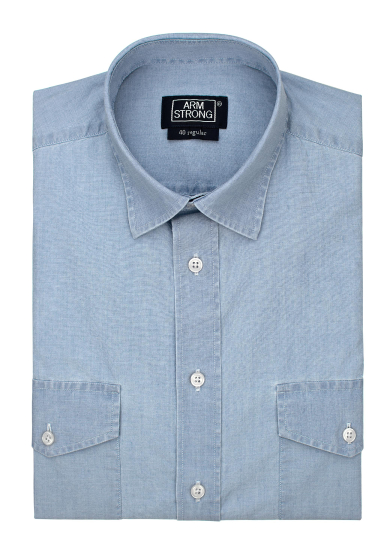 LIGHT BLUE SUPER LIGHT DENIM TWILL