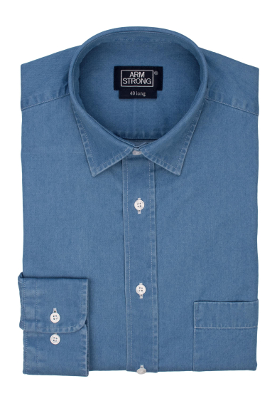 LIGHT BLUE DENIM TWILL