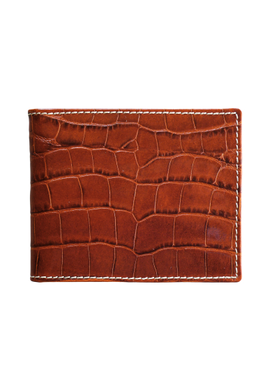 BROWN CROCO WALLET