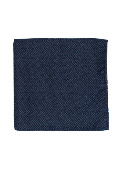 BLUE HERRINGBONE