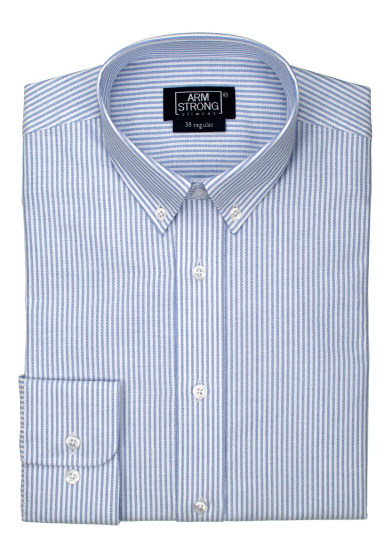 BLUE STRIPE OXFORD