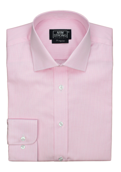 PINK CHECK POPLIN