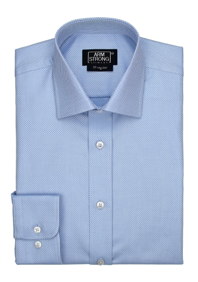 LIGHT BLUE CHECK TWILL