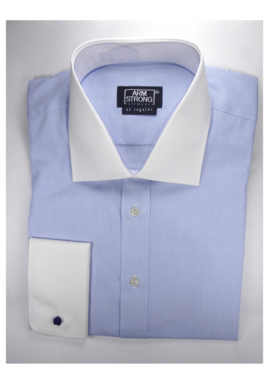 LIGHT BLUE POPLIN