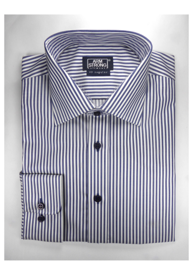 BLUE STRIPE TWILL