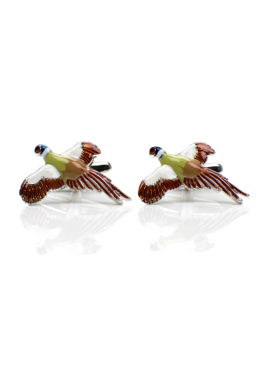 PHEASANT CUFF LINK