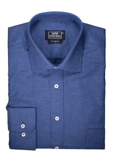 BLUE FLANNEL TWILL