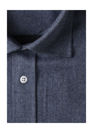 BLUE SOFT FLANNEL TWILL