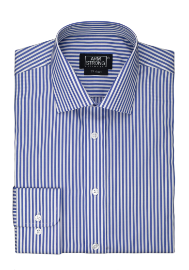 BLUE STRIPE TWILL