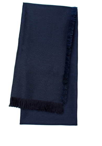 DARK NAVY GLITTER STRIPE SCARF