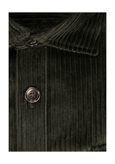 ECO GREEN CORDUROY OVERSHIRT