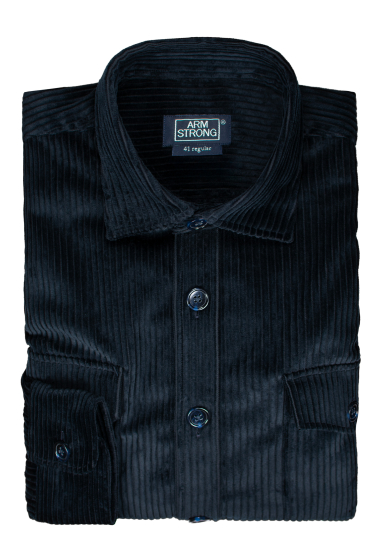 ECO NAVY CORDUROY OVERSHIRT