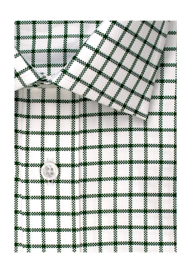 GREEN CHECK OXFORD