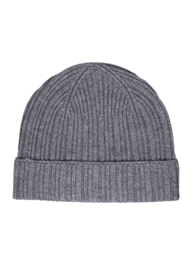 GREY CASHMERE HAT