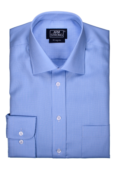 LIGHT BLUE CHECK OXFORD