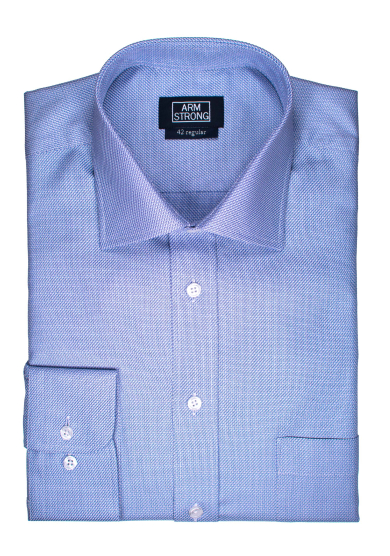 LIGHT BLUE FANTASY CHECK TWILL
