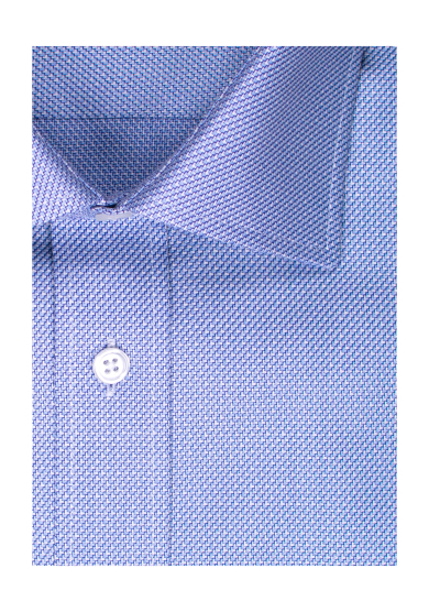 LIGHT BLUE FANTASY CHECK TWILL