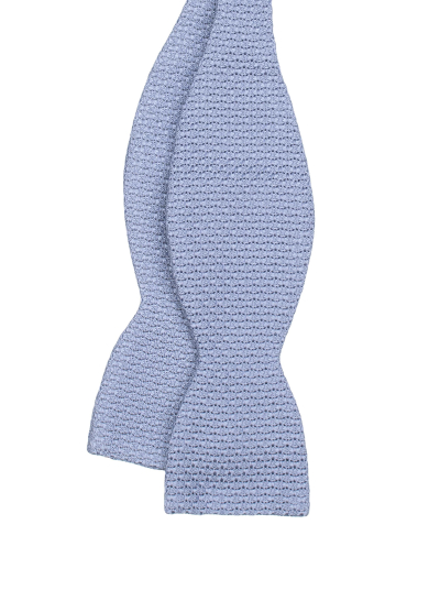 LIGHT BLUE GRENADINE BOW TIE