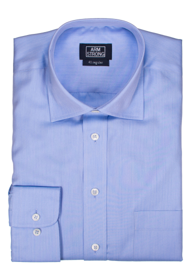 LIGHT BLUE HERRINGBONE COTTON SILK CASHMERE