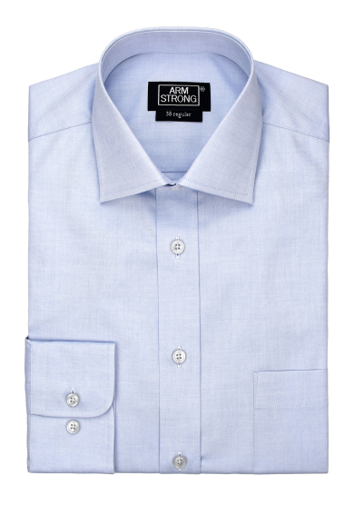 LIGHT BLUE PINPOINT OXFORD