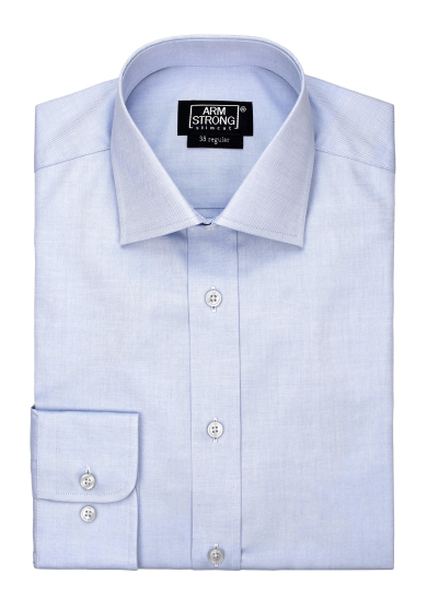 LIGHT BLUE PINPOINT OXFORD
