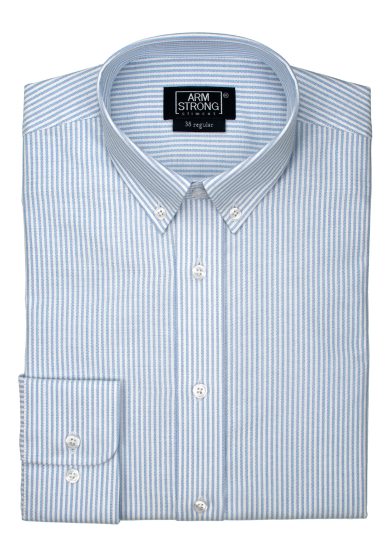 LIGHT BLUE STRIPE OXFORD