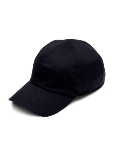 NAVY LORO PIANA CASHMERE CAP