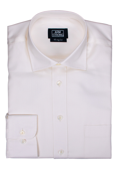 OFF-WHITE HERRINGBONE COTTON SILK CASHMERE TWILL