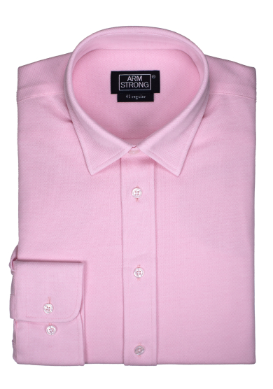 PINK KNIT PIQUÉ