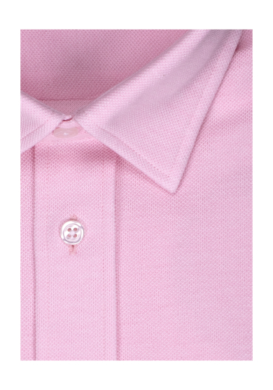 PINK KNIT PIQUÉ