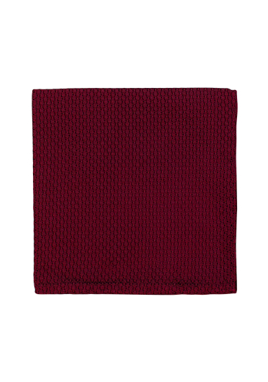 RED GRENADINE POCKET SQUARE