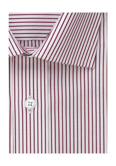 RED STRIPE POPLIN