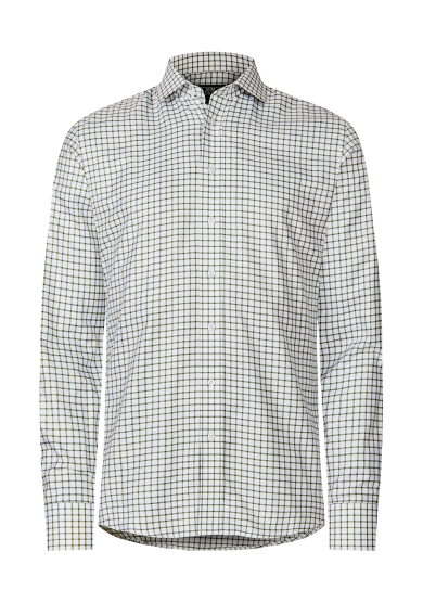 GREEN CHECK OXFORD