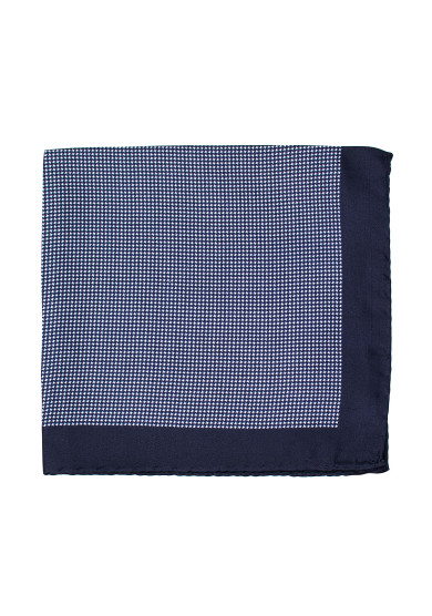 NAVY LIGHT BLUE DOGTOOTH