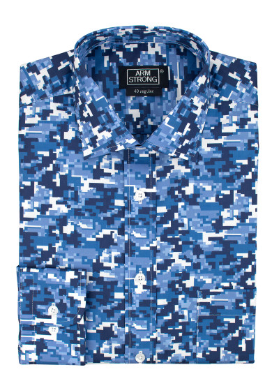 CITY CAMOUFLAGE POPLIN