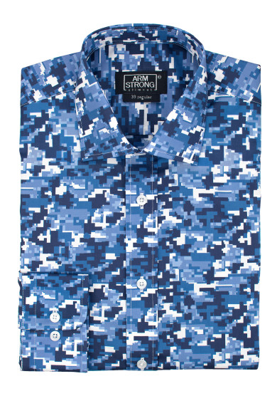 CITY CAMOUFLAGE POPLIN