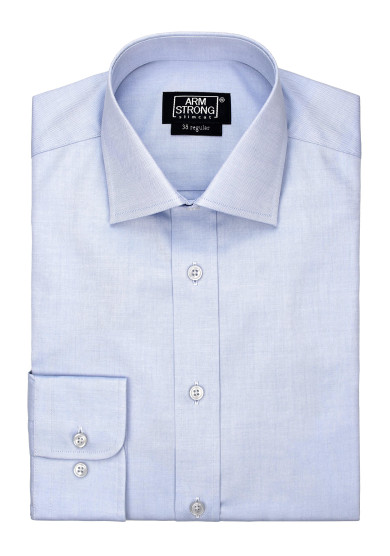 LIGHT BLUE PINPOINT OXFORD