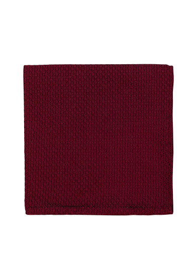 RED GRENADINE POCKET SQUARE